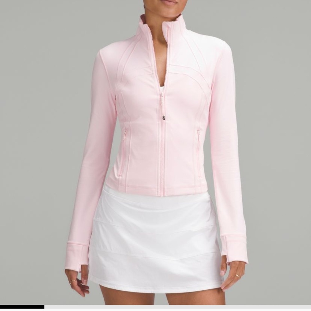 Strawberry milkshake cropped lululemon jacket wore once size 0